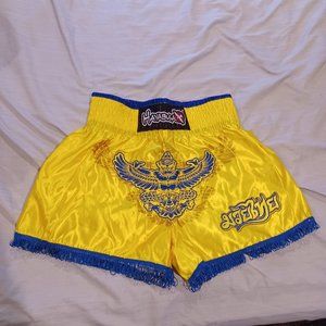 Hayabusa Muay Thai Shorts - yellow